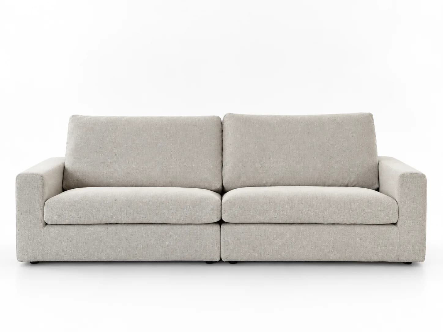 Front studio view of the Still sofa